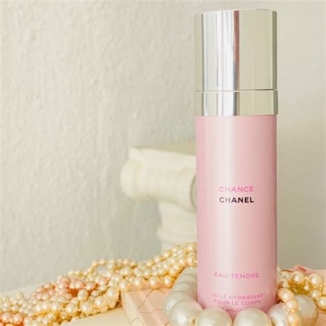 chanel body mist chance|Chanel no 5 moisture mist.